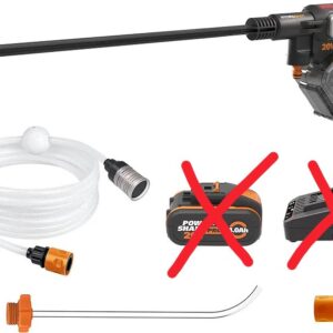 WORX WG633E Hidrolimpiadora Inalámbrica 20V Brushless con Batería 4Ah