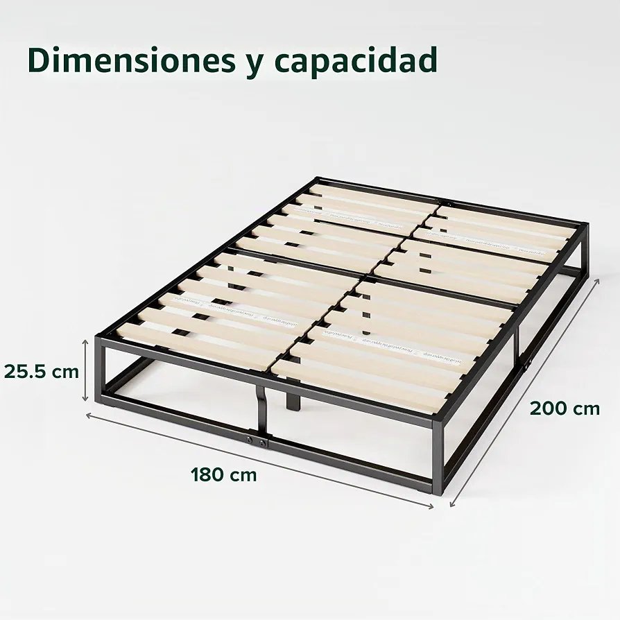 ZINUS Cama Joseph con estructura metálica - Imagen 2