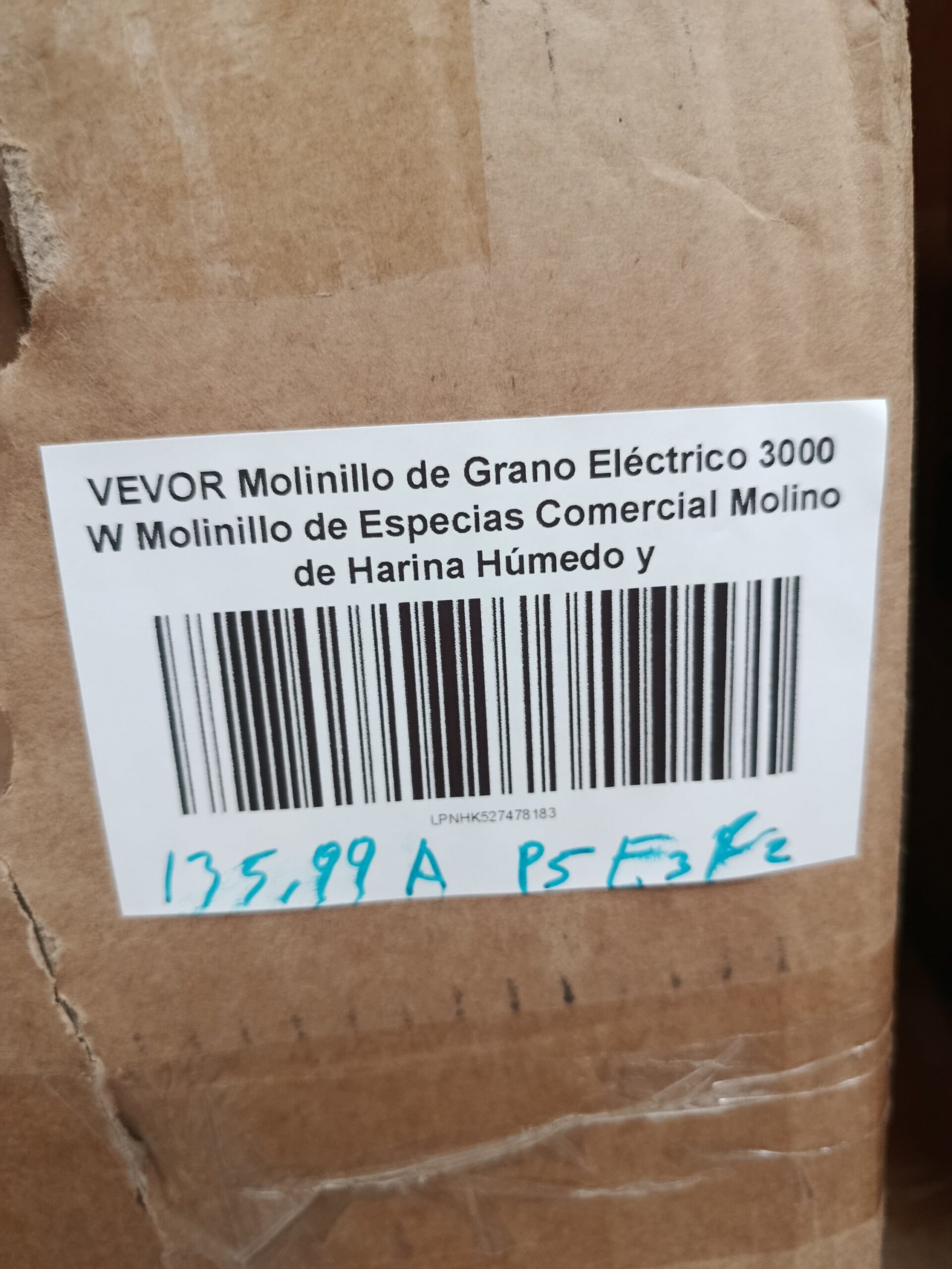VEVOR Molinillo de Grano Eléctrico - Imagen 9