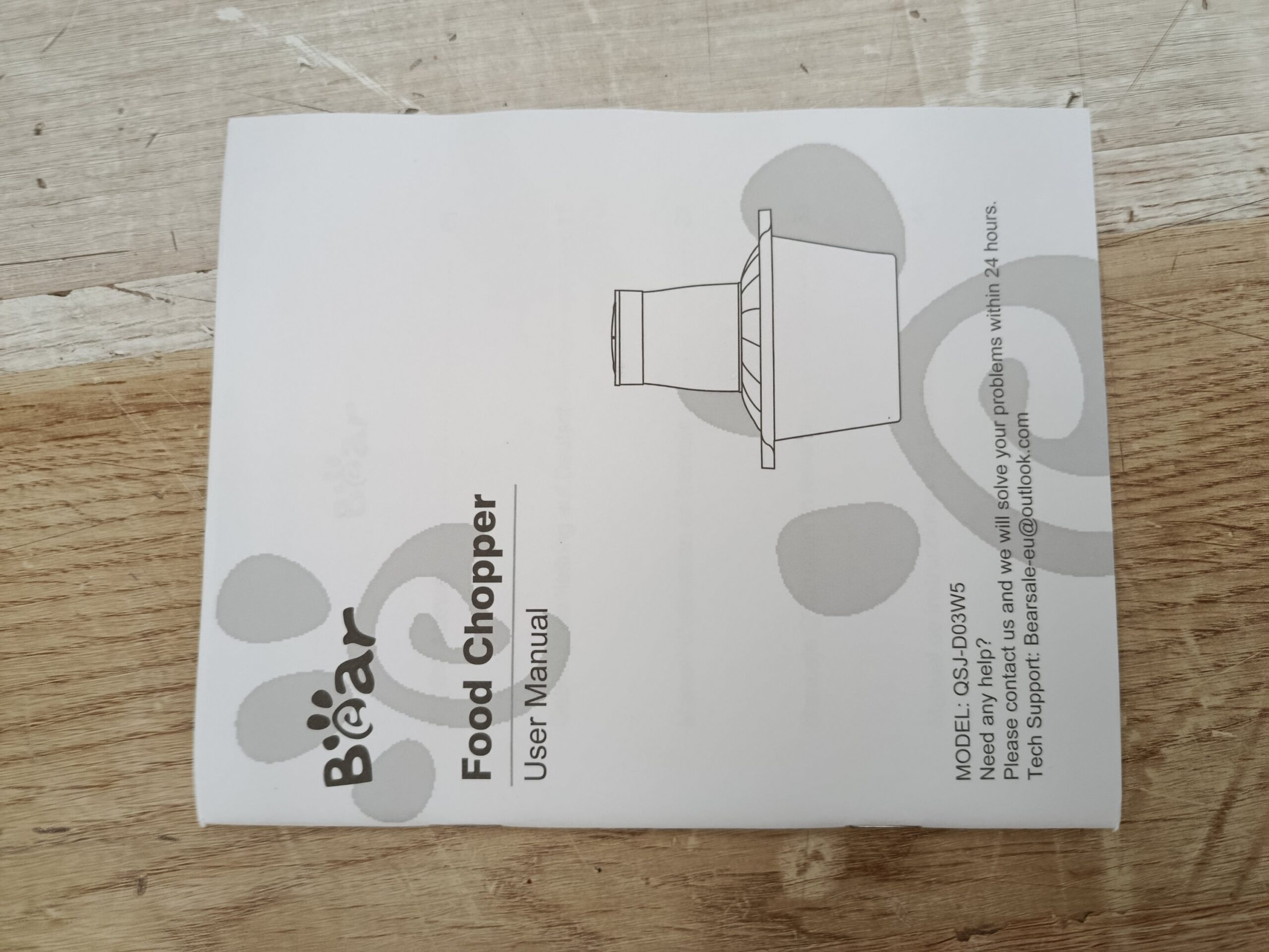 Picadora de alimentos Bear de 2L+1.8L - Imagen 6