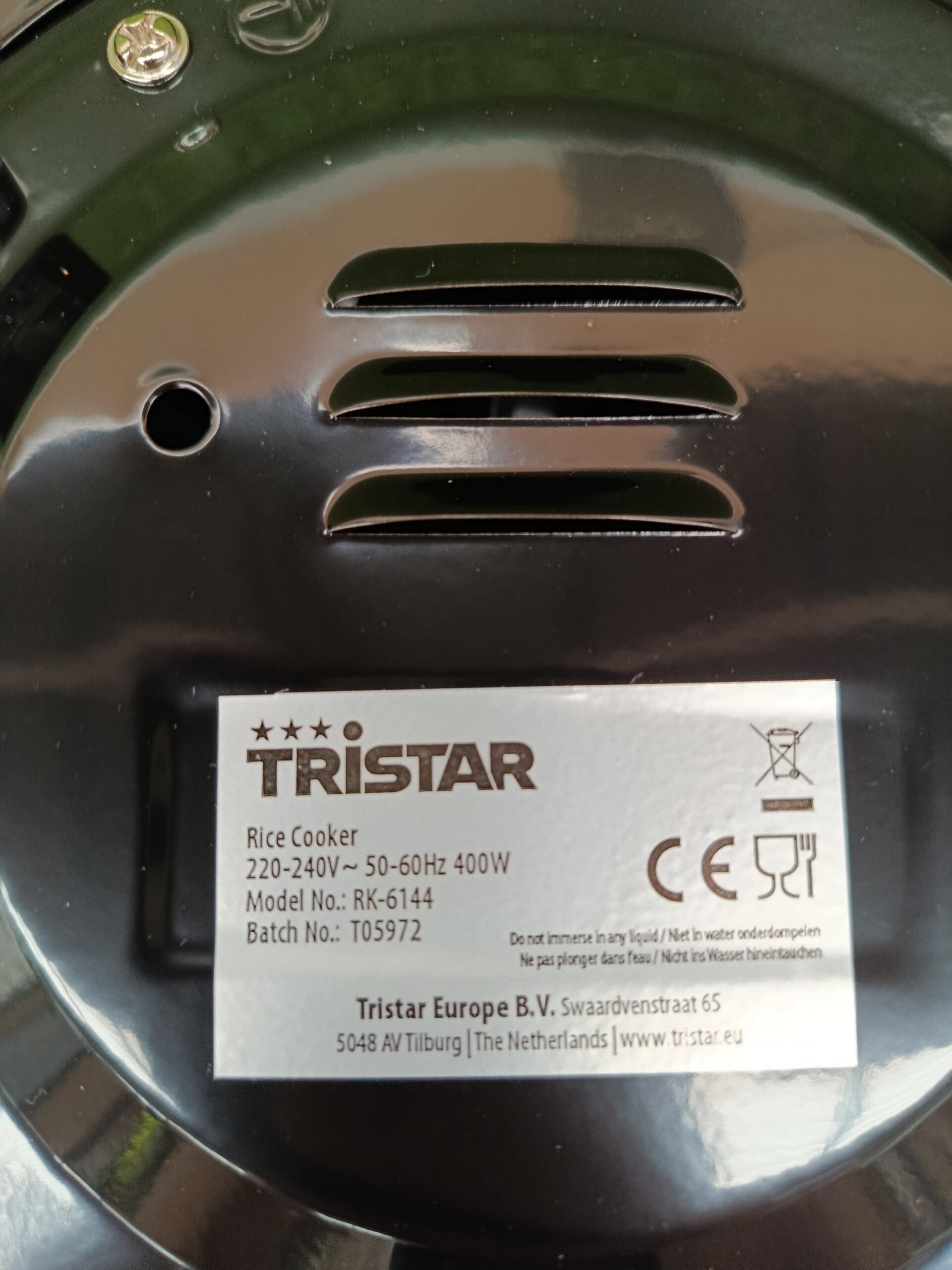 Tristar Olla Arrocera 1 L, Hasta 5 Raciones - Imagen 4