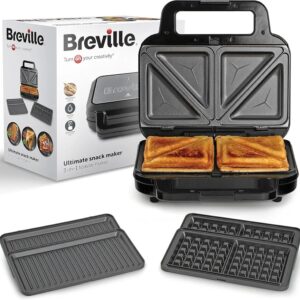 Sandwichera Breville 3 en 1 Ultimate