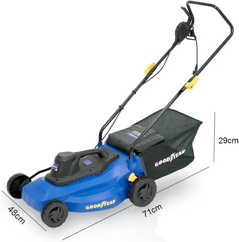 Goodyear GY22010 - Cortacésped eléctrico rotativo de 1800 W - Imagen 2