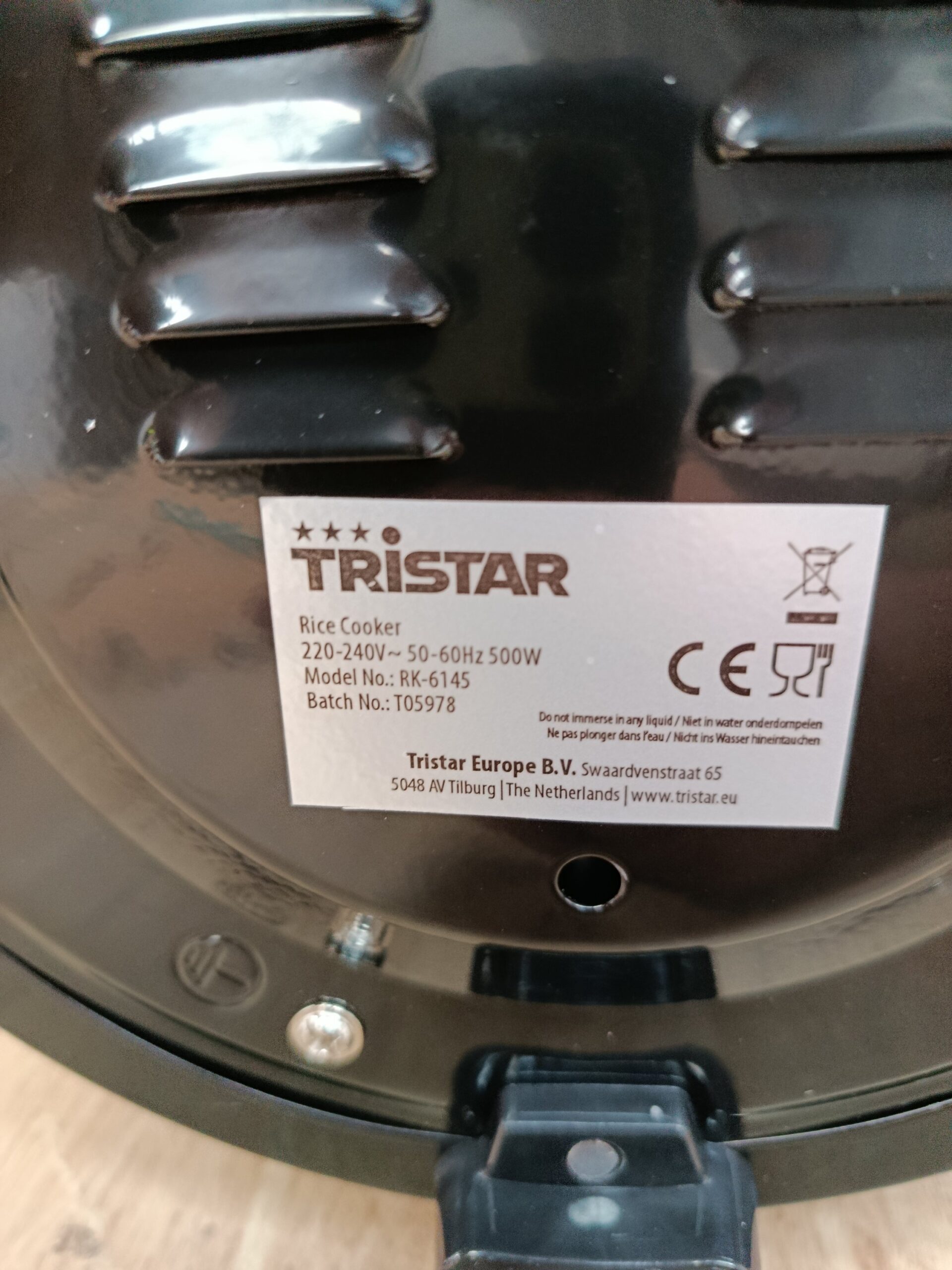 Arrocera Tristar, capacidad 1,5 L - Imagen 4