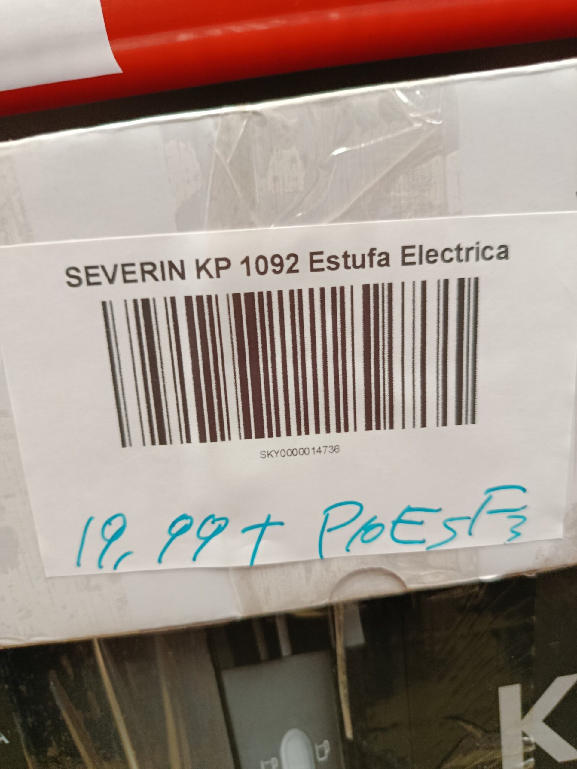 SEVERIN KP 1092 Estufa Eléctrica - Imagen 8