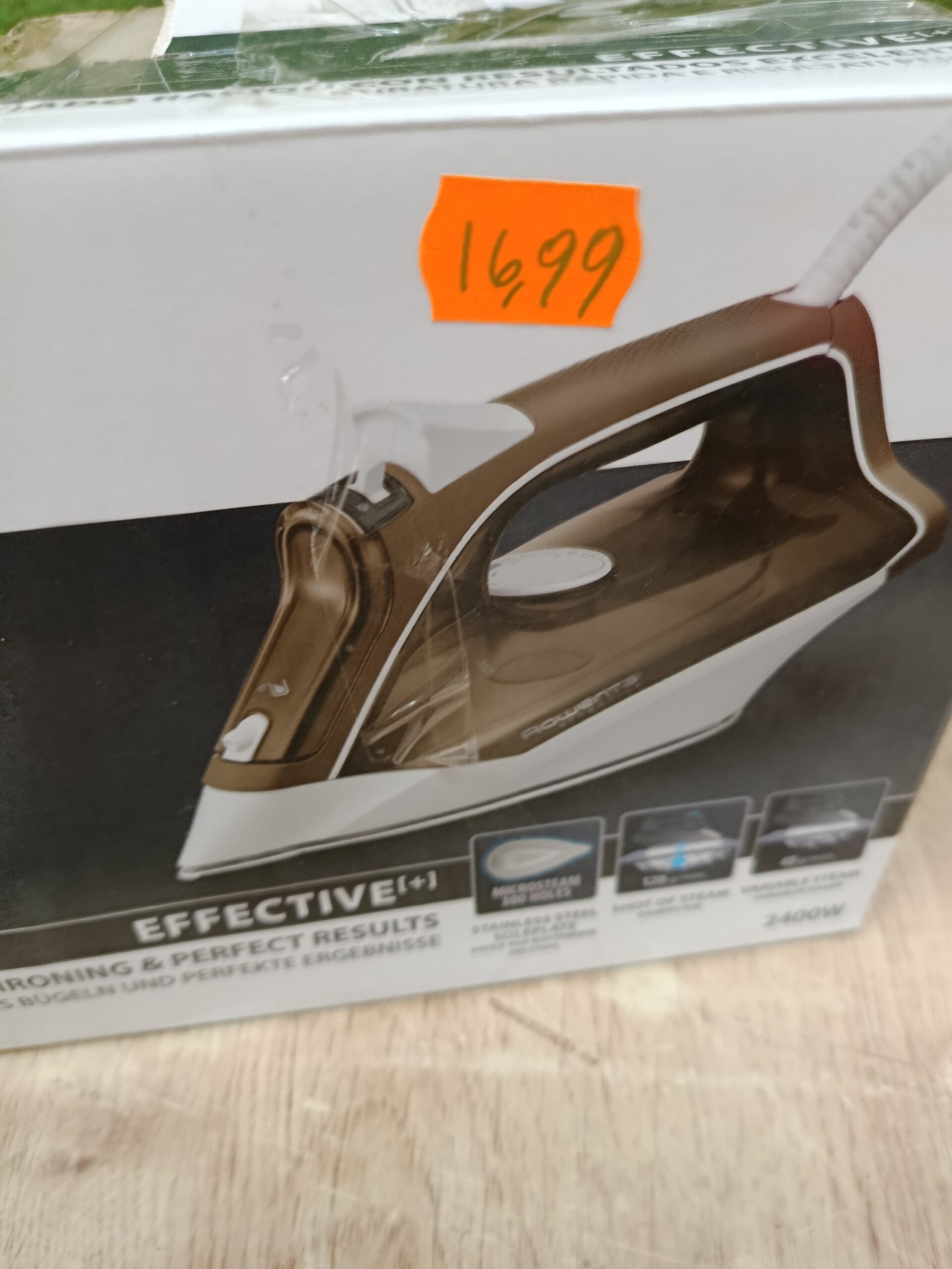 Rowenta Effective+ Steam iron Steam - Imagen 9