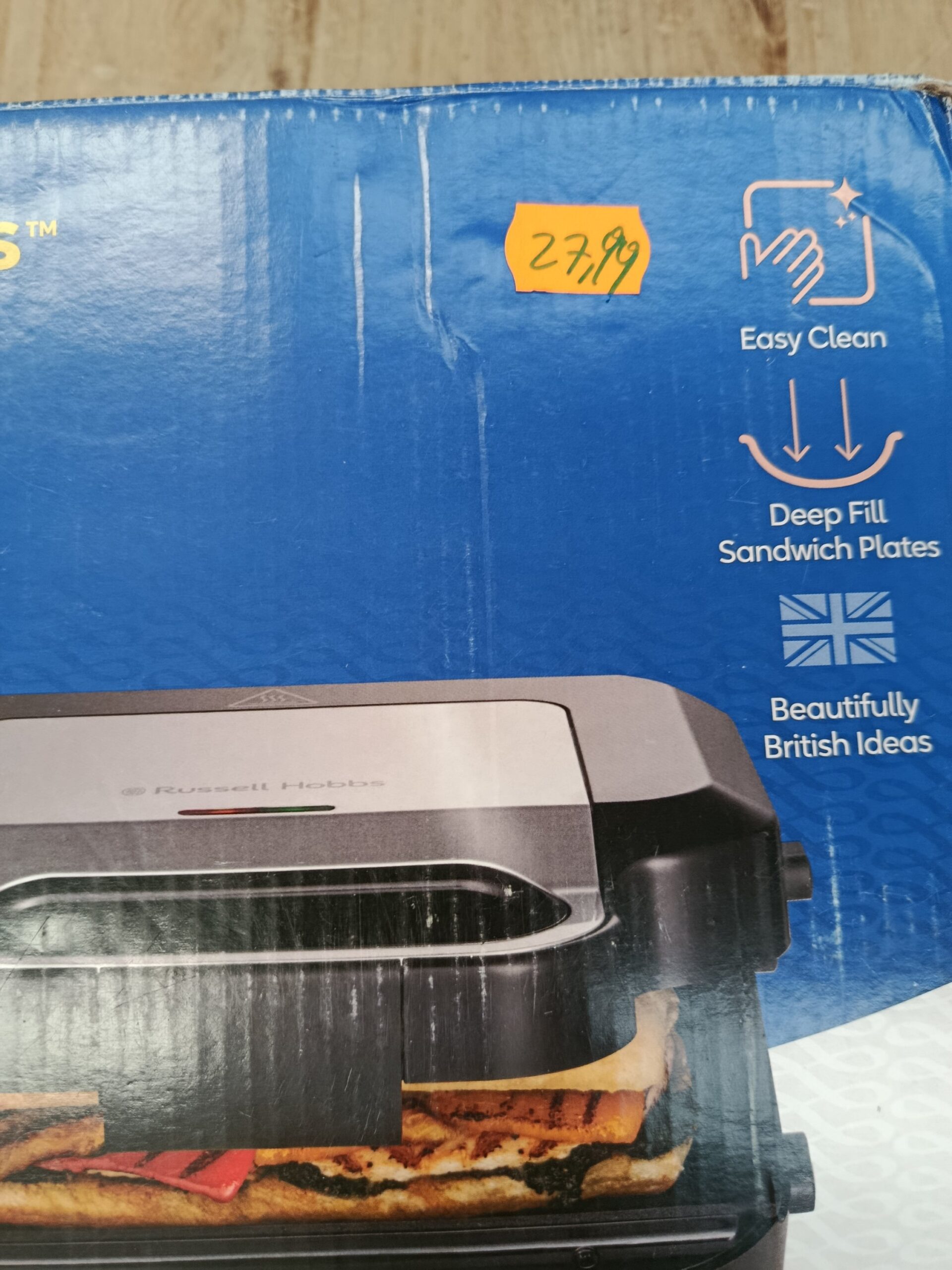 Sandwichera Russell Hobbs 3 en 1, modelo - Imagen 8