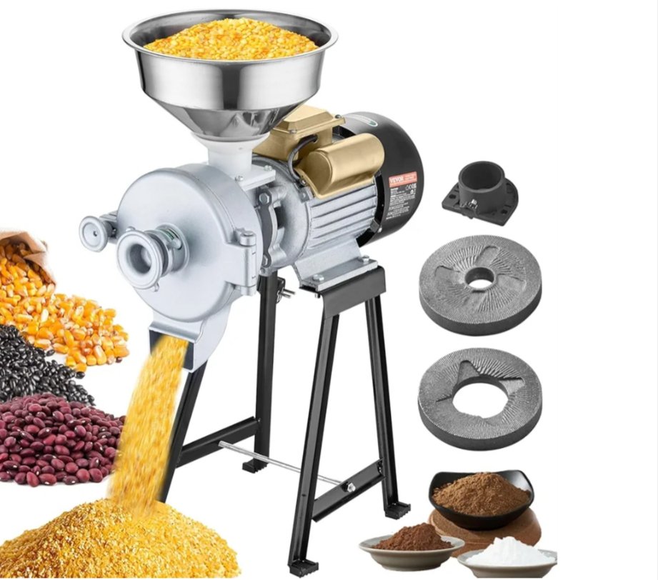 VEVOR Molinillo de Grano Eléctrico 3000w.