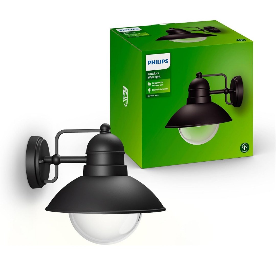 PHILIPS Hoverfly Aplique LED Exterior Vintage.