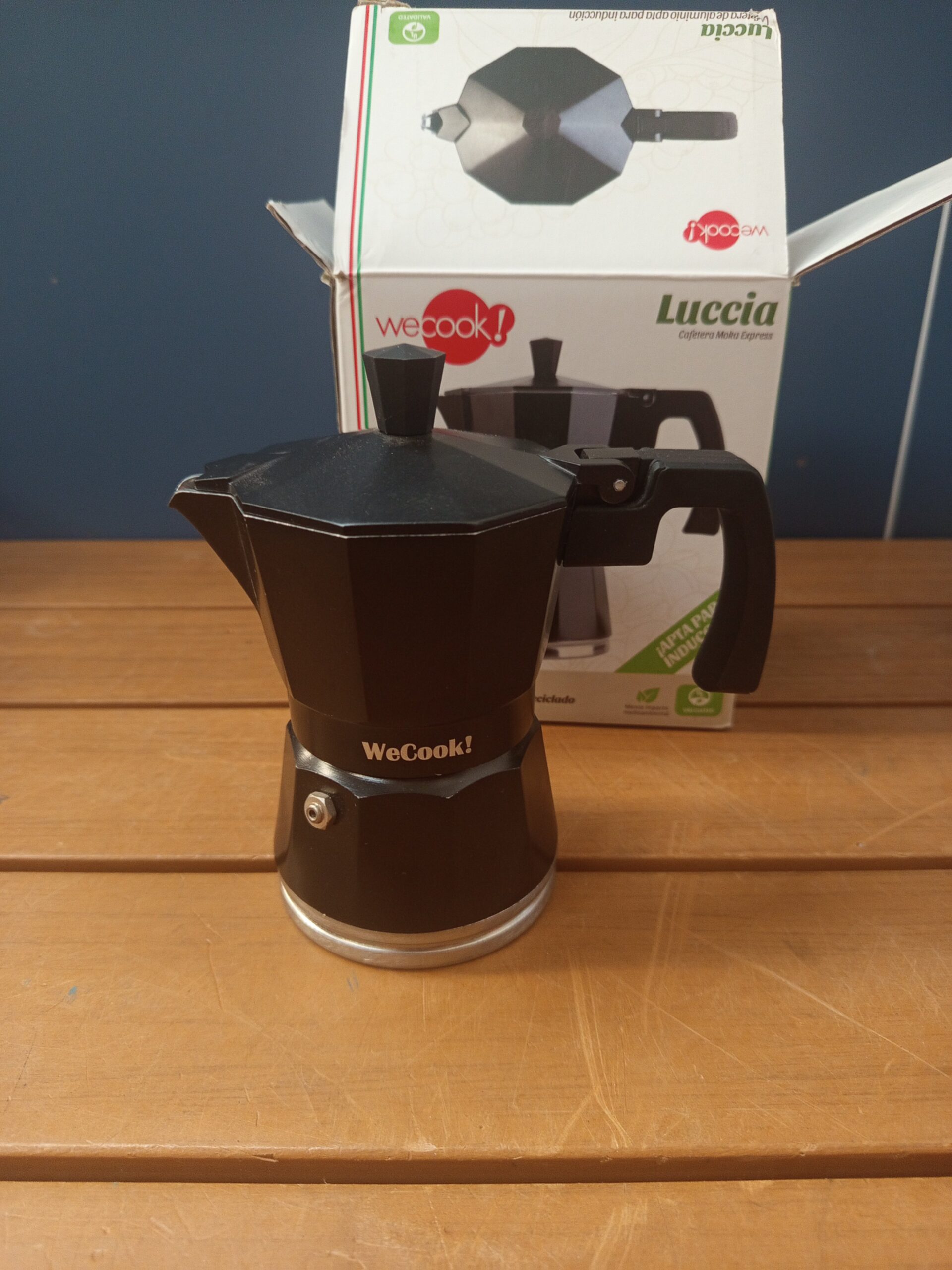 WECOOK! Luccia Cafetera Italiana. - Imagen 3