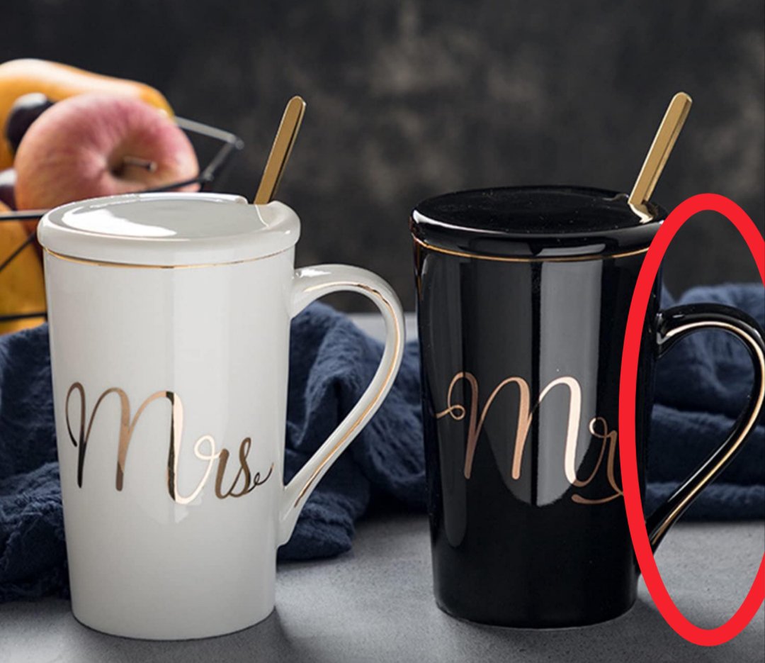 Disoza Sr. y La Sra. Tazas De Regalo 2pcs