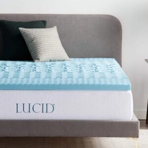 LUCID Sobrecolchón viscoelástico