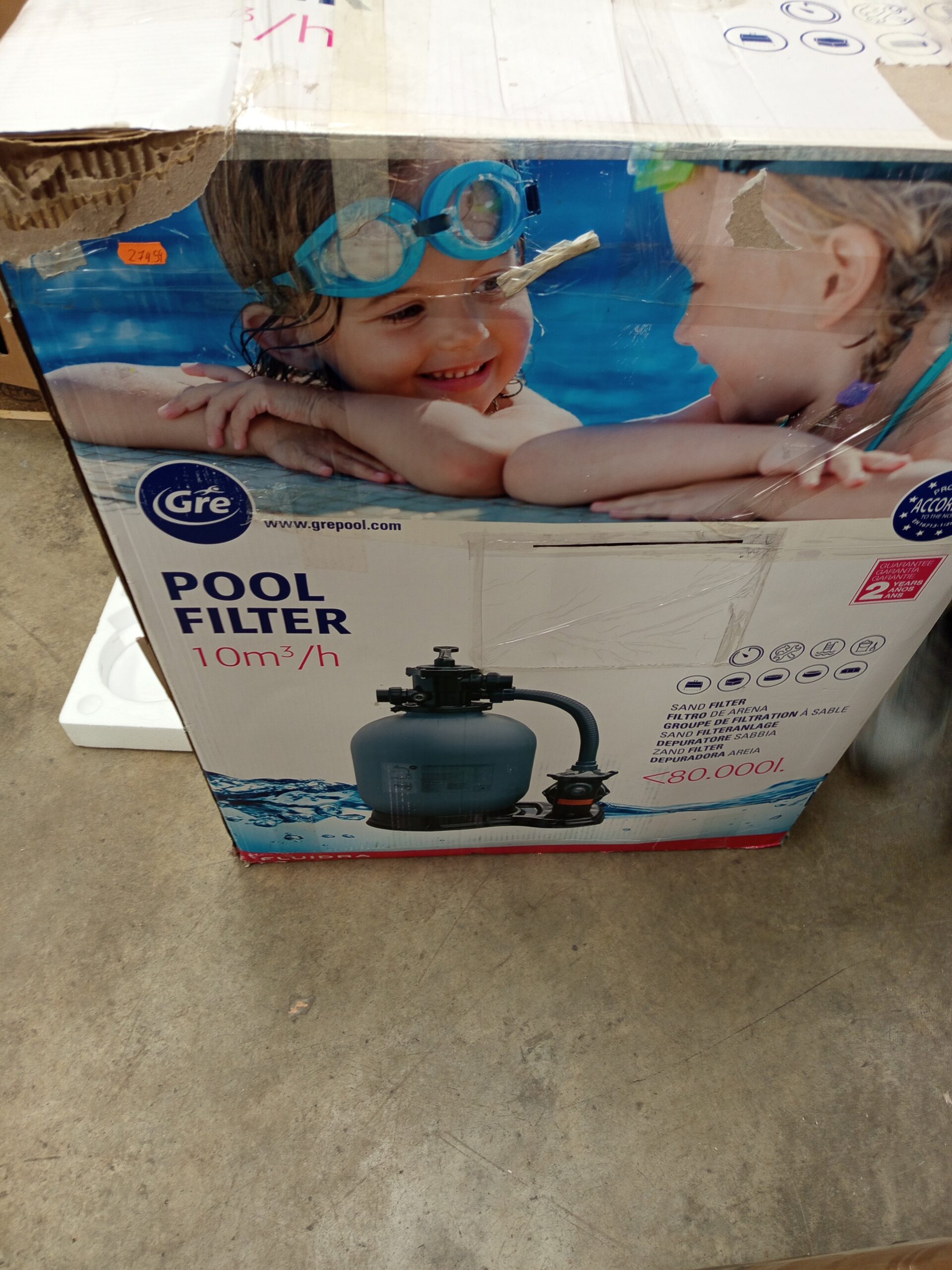 Gre FS550 - Filtro de Arena para Piscina - Imagen 5