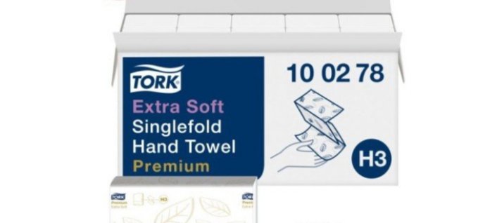Toallas de papel Tork Premium Singlefold