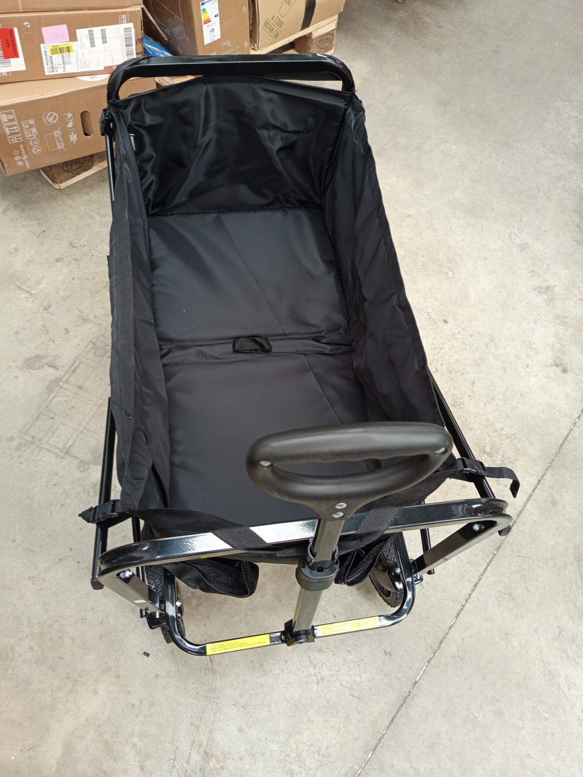Amazon Basics Carreta plegable para jardín - Imagen 2