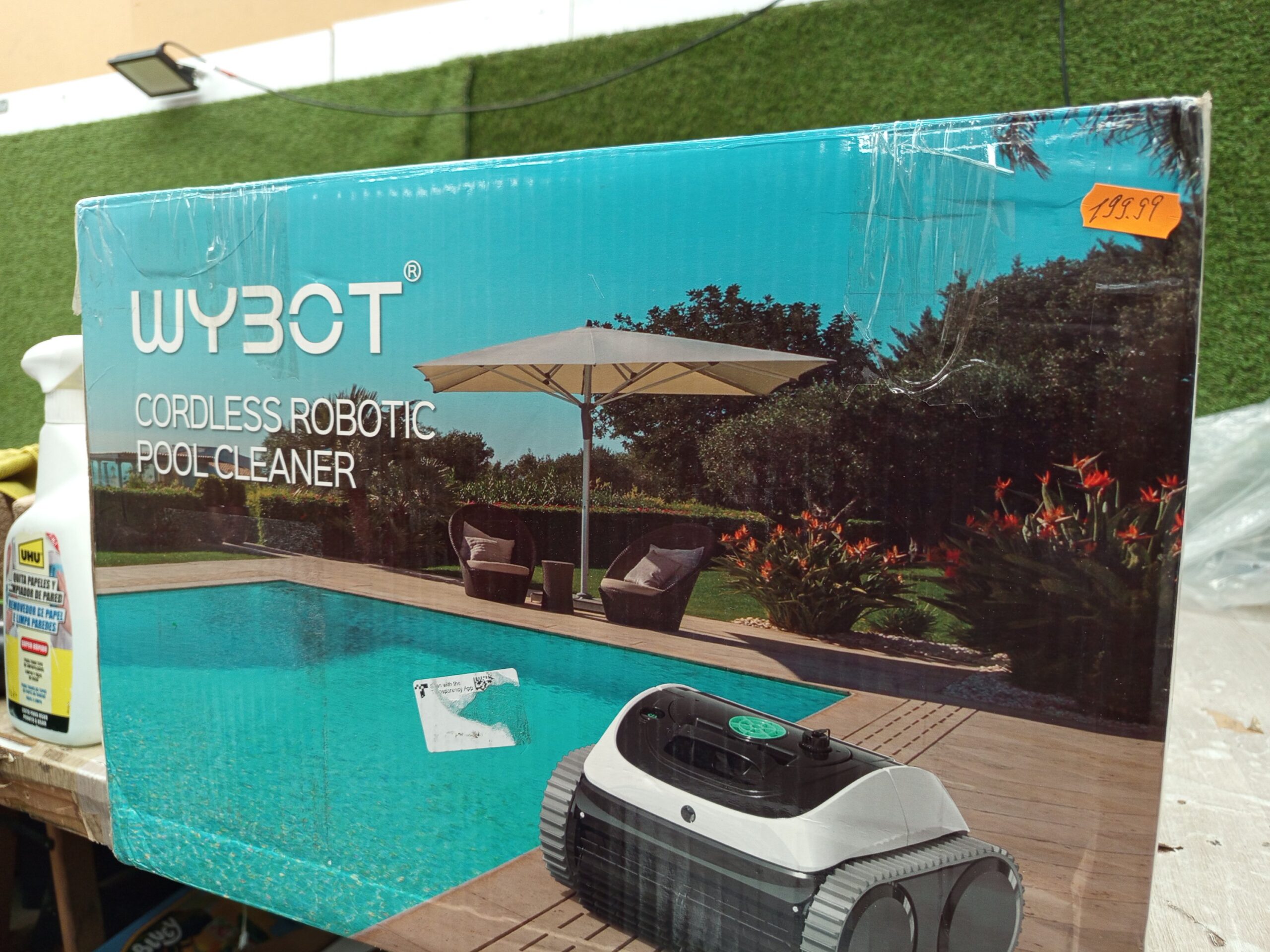 WYBOT C1 Robot Piscina 150min Batería Blanco - Imagen 10