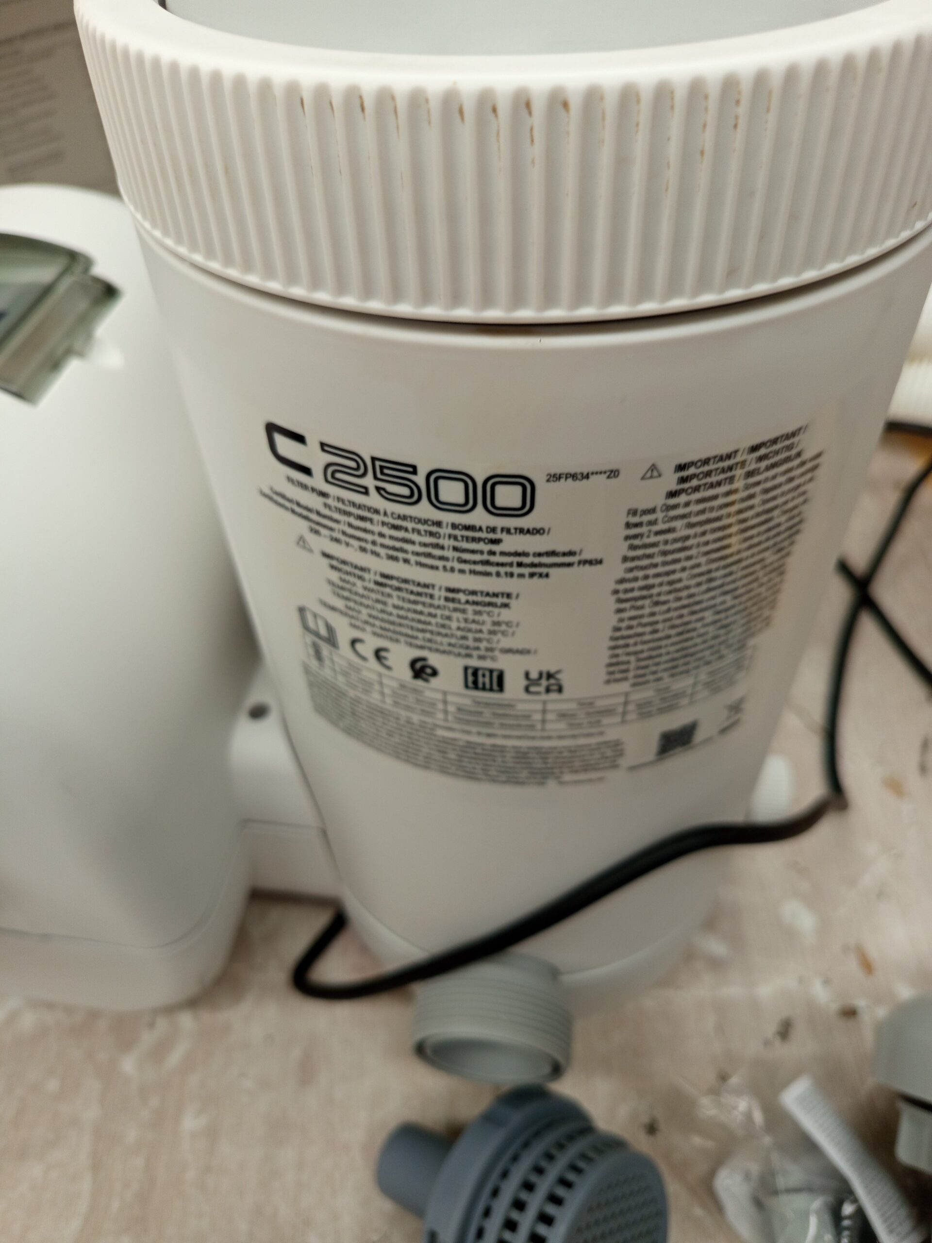 Intex Depuradora cartucho C2500 - Imagen 4