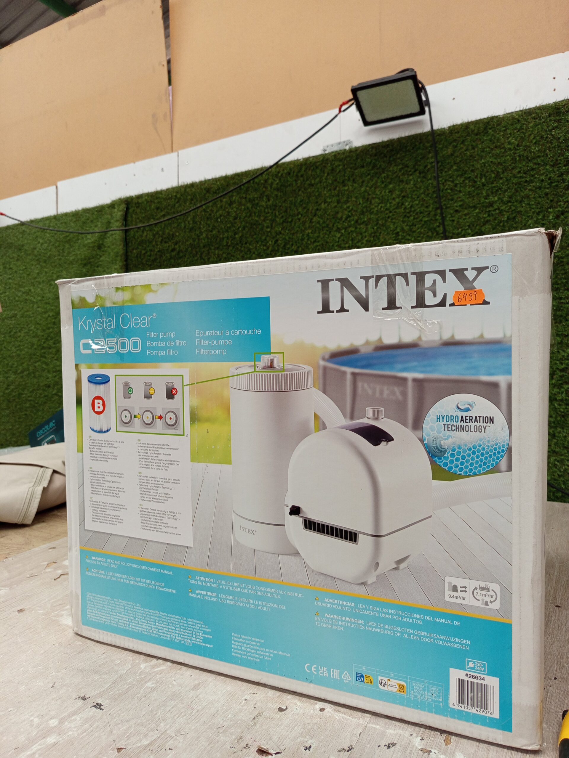Intex Depuradora cartucho C2500 - Imagen 8
