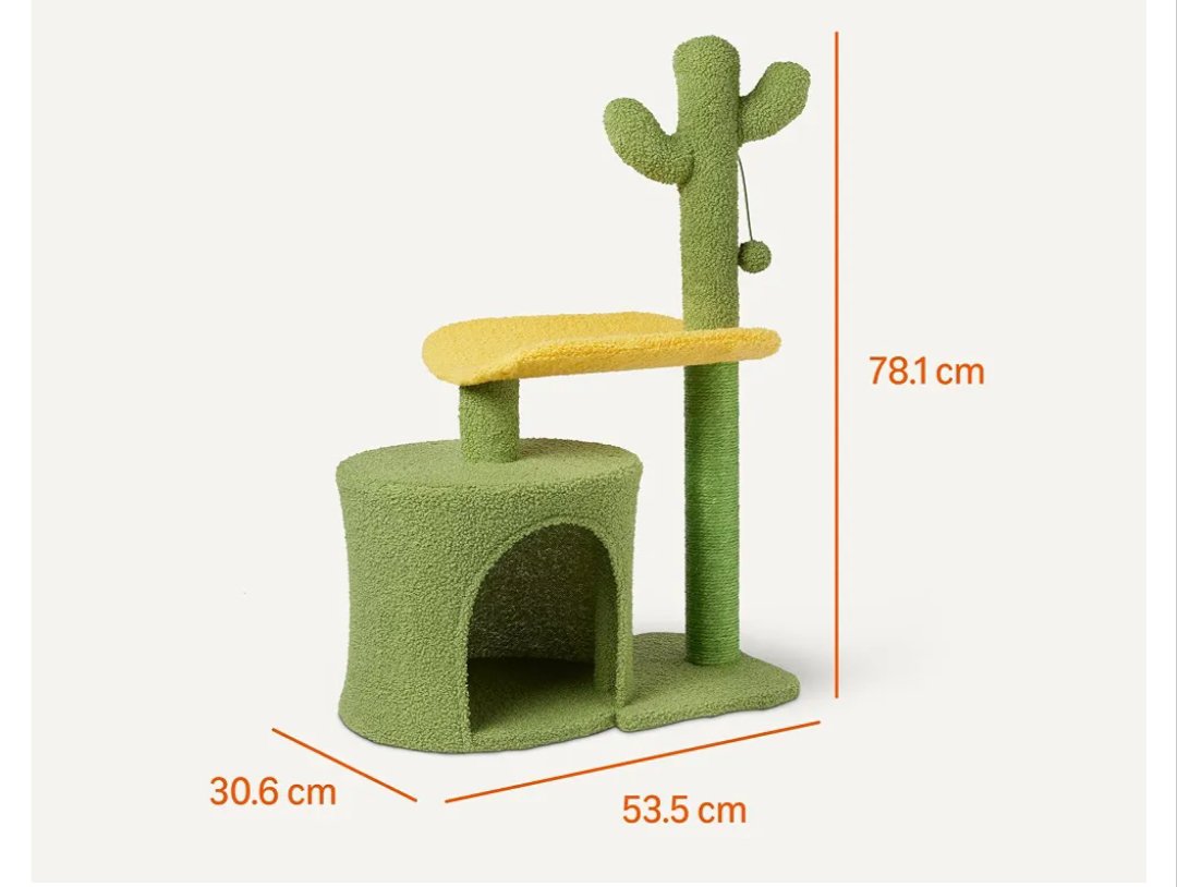 Amazon Basics Árbol de Cactus para Gatos - Imagen 2