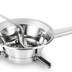 Moulinex A45306 Pasa Purés, Acero Inoxidable, Plateado, 24 cm, 1 Unidad
