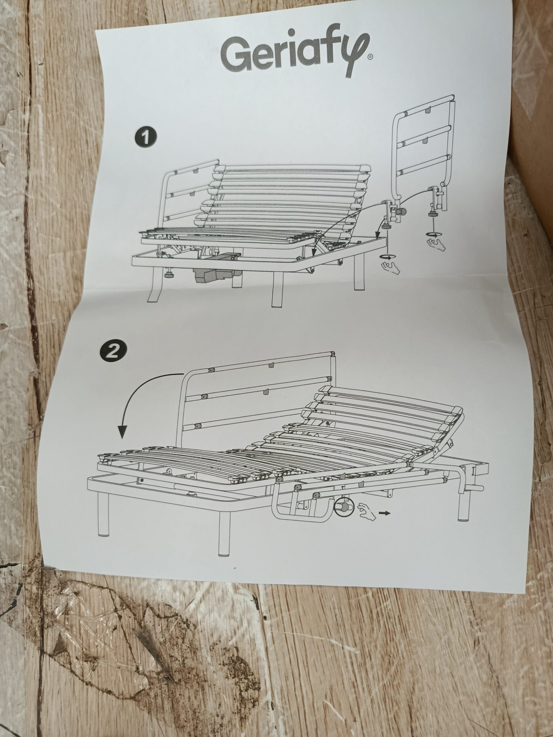 JUEGO DE DOS BARANDILLAS PARA CAMA ARTICULABLE - Imagen 7