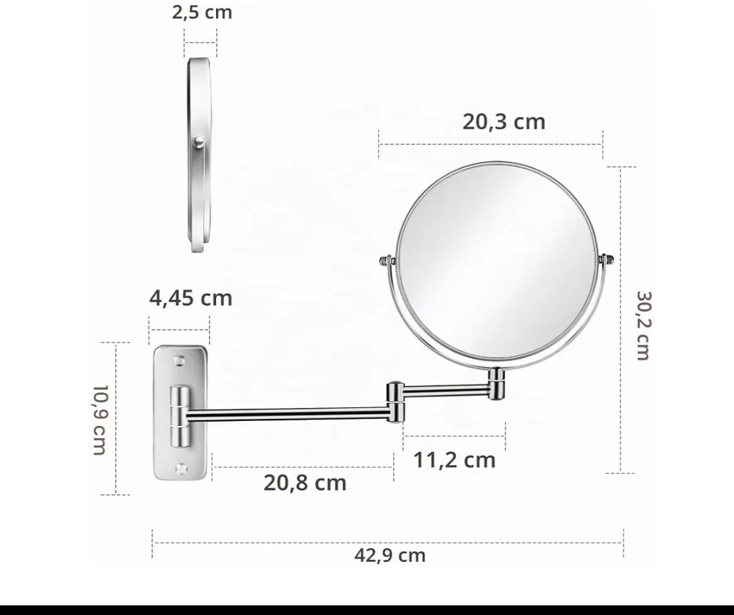 ESPEJO DE MAQUILLAJE - Imagen 2