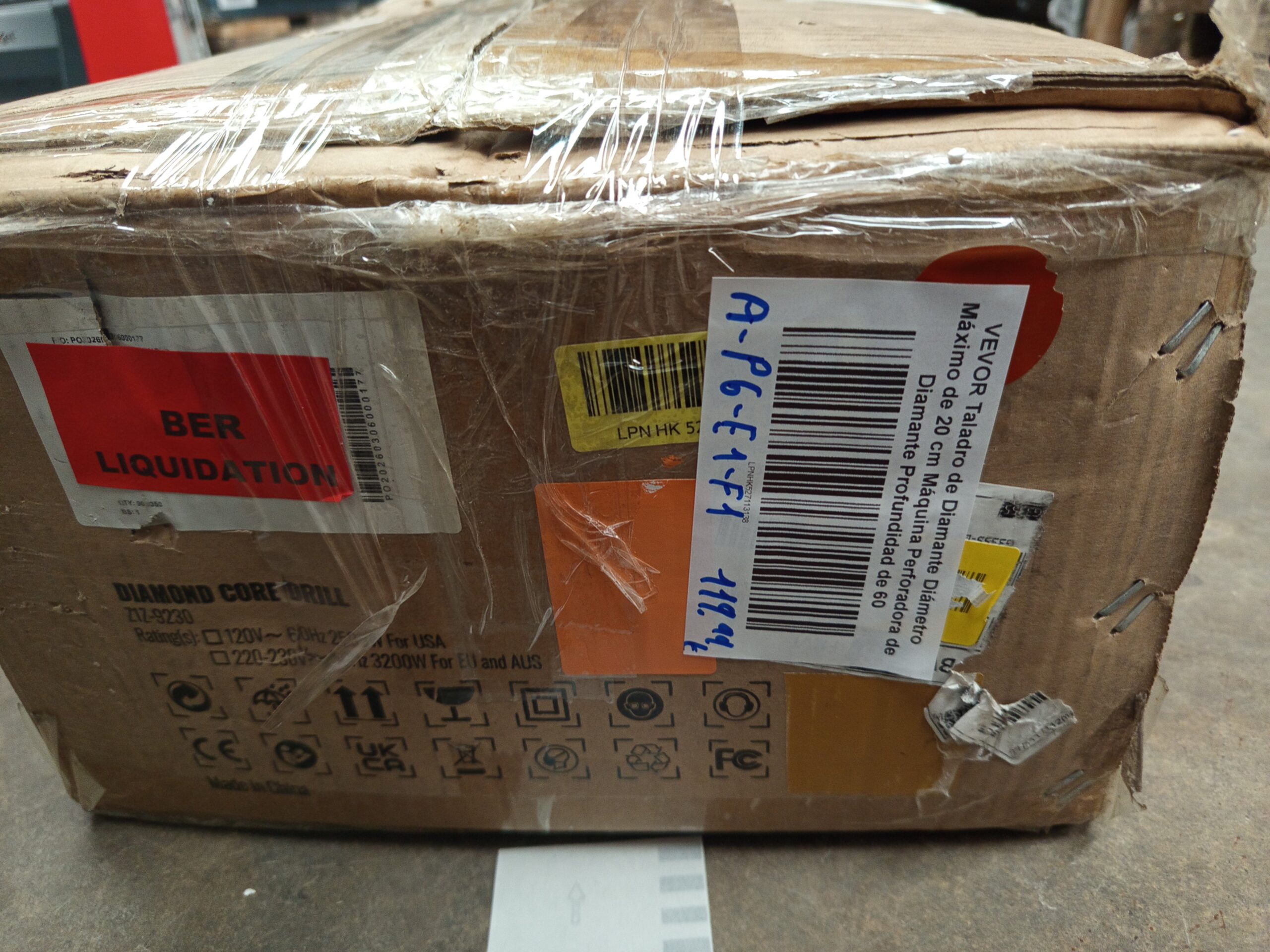 Sistema de perforación de diamante VEVOR 3200w. - Imagen 12
